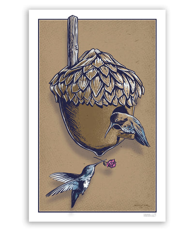 Love Birds 11x17 Print